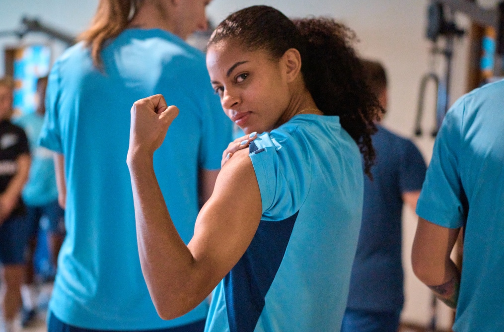 Зимний учебно-тренировочный сбор женской команды «Зенит» в Турции: 12 февраля, утренняя тренировка