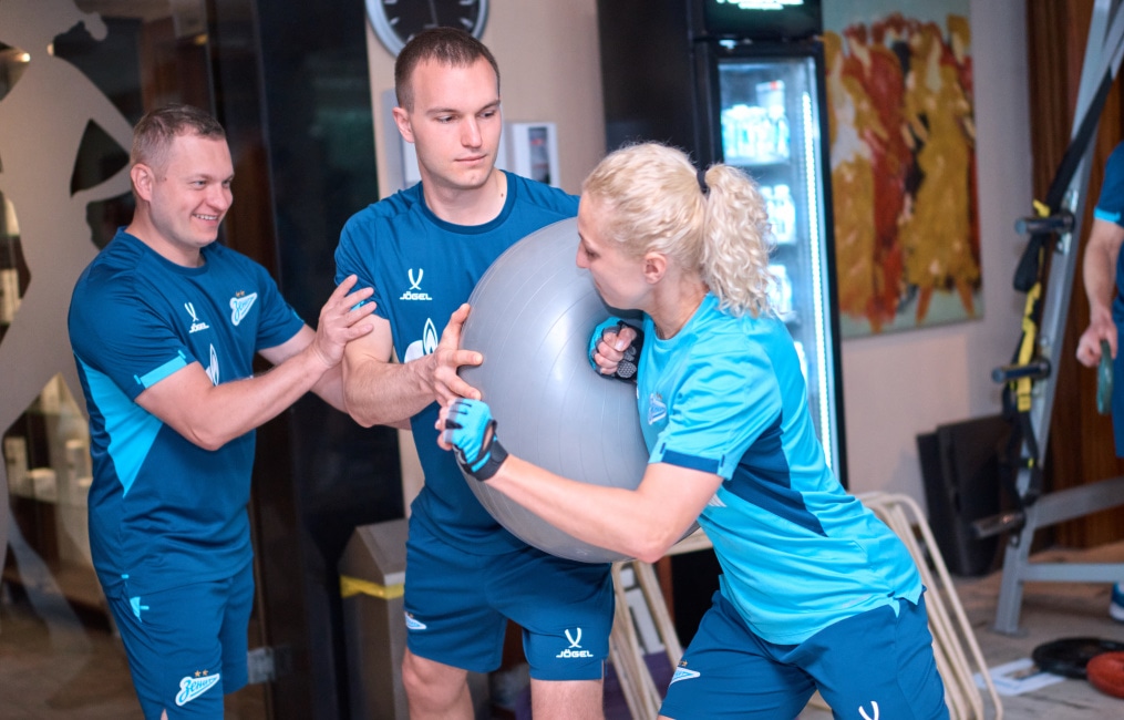 Зимний учебно-тренировочный сбор женской команды «Зенит» в Турции: 12 февраля, утренняя тренировка