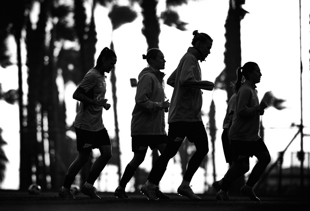 Зимний учебно-тренировочный сбор женской команды «Зенит» в Турции: 12 февраля, вечерняя тренировка