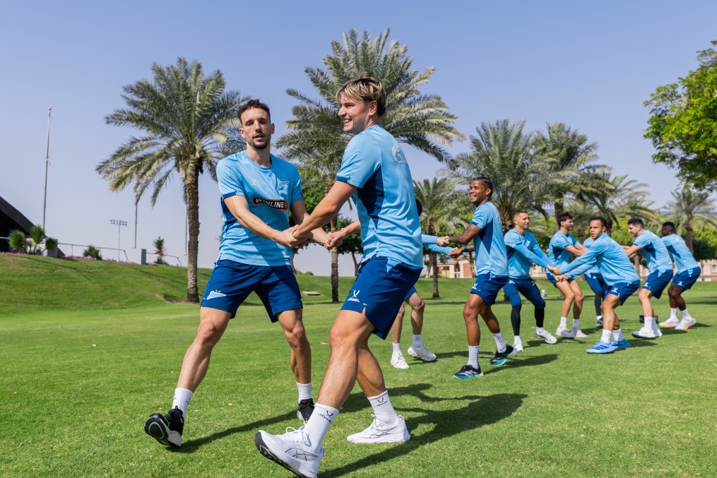 Зимние «Газпром» — тренировочные сборы 2026: тренировка 18 января