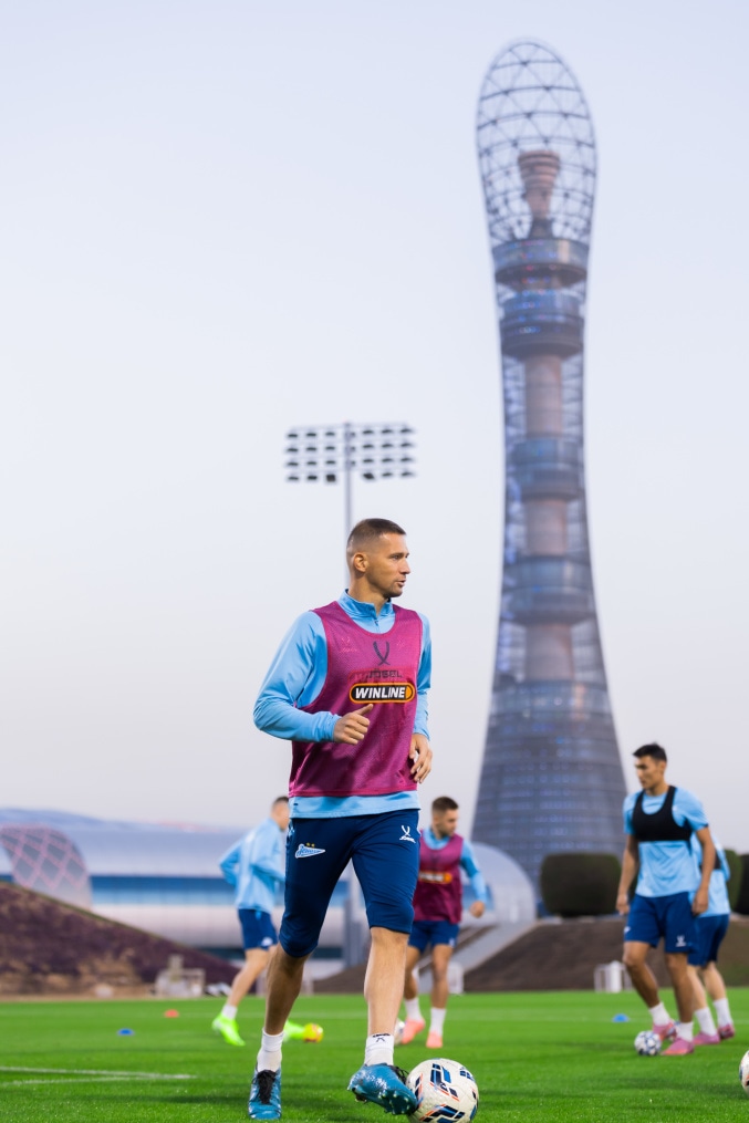 Зимние «Газпром» — тренировочные сборы 2026: тренировка 18 января