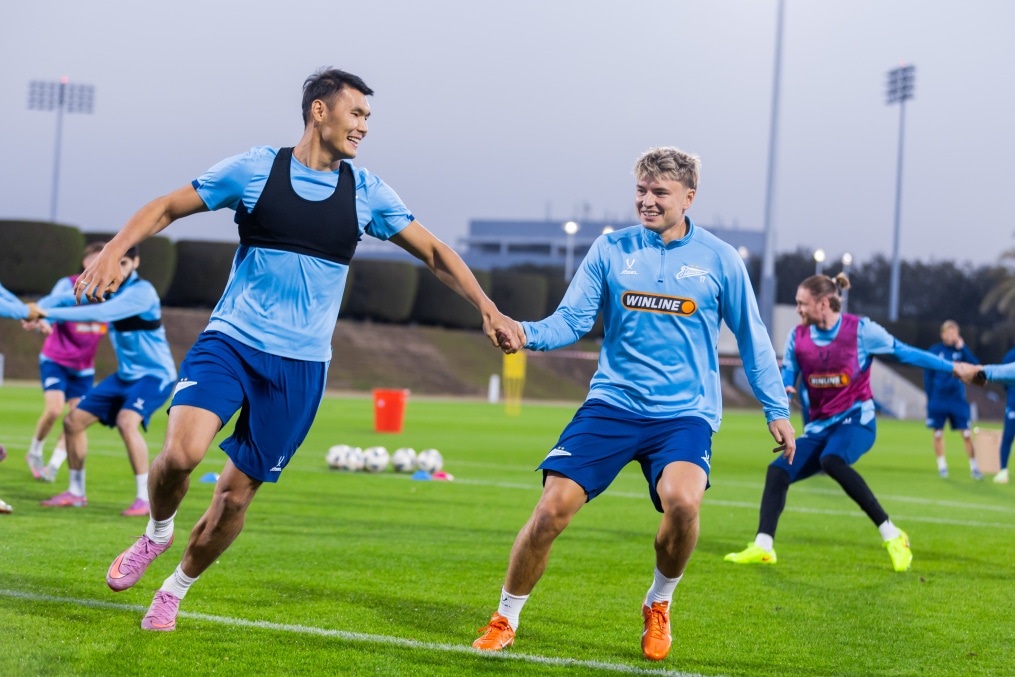 Зимние «Газпром» — тренировочные сборы 2026: тренировка 18 января