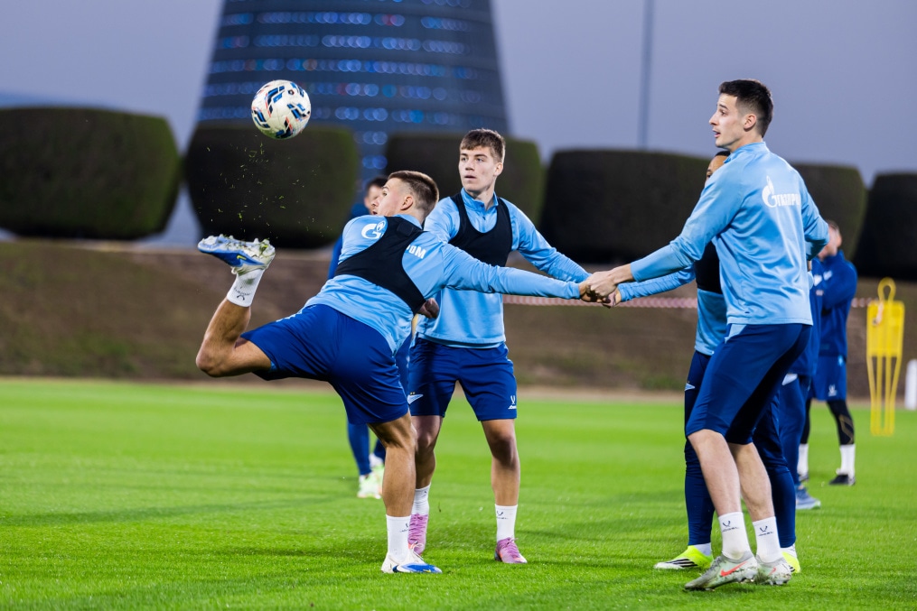 Зимние «Газпром» — тренировочные сборы 2026: тренировка 18 января