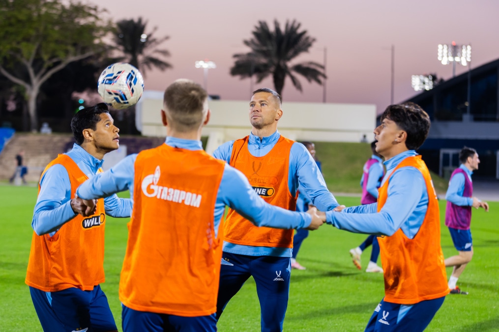 Зимние «Газпром» — тренировочные сборы 2026: тренировка 18 января