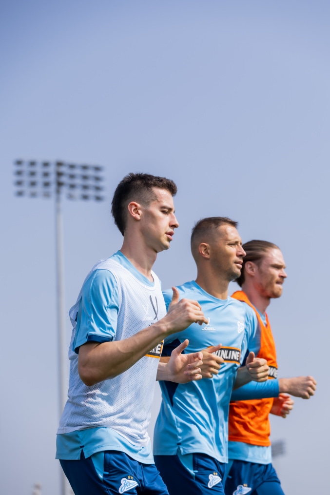 Зимние «Газпром» — тренировочные сборы 2026: тренировка 19 января