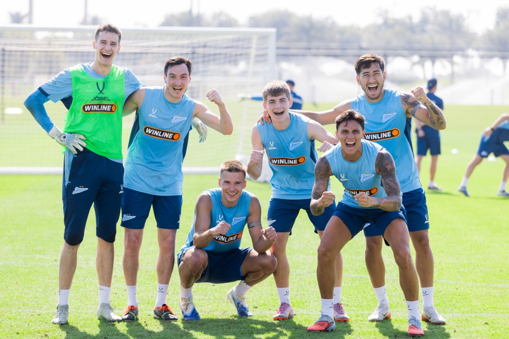 Зимние «Газпром» — тренировочные сборы 2026: тренировка 20 января