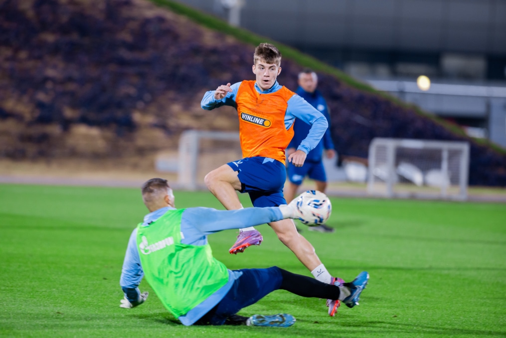 Зимние «Газпром» — тренировочные сборы 2026: тренировка 20 января