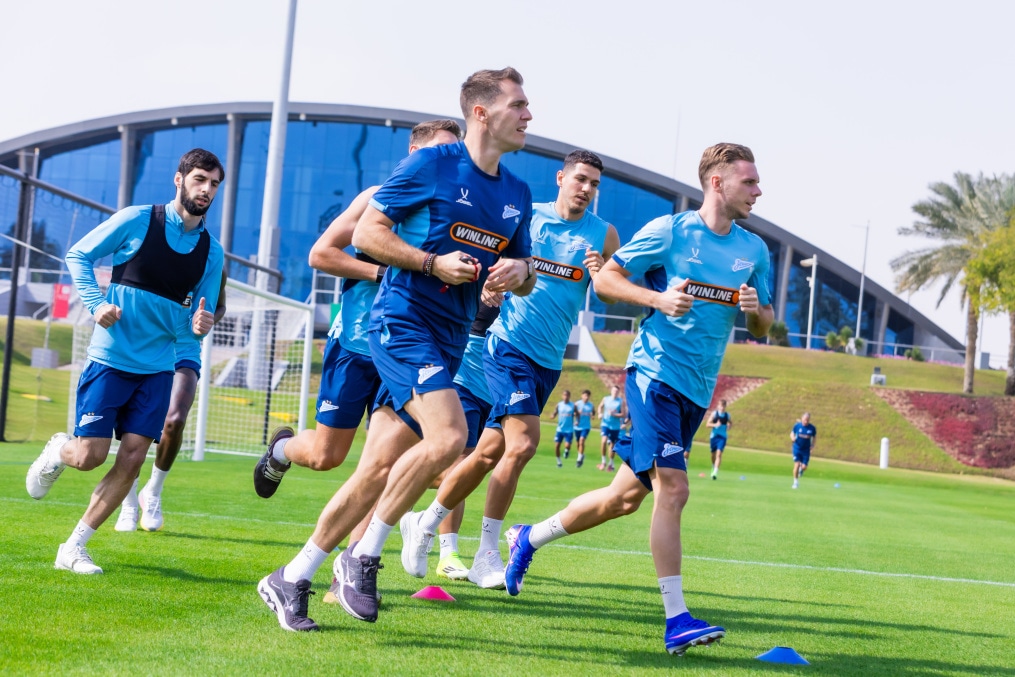 Зимние «Газпром» — тренировочные сборы 2026: тренировка 21 января