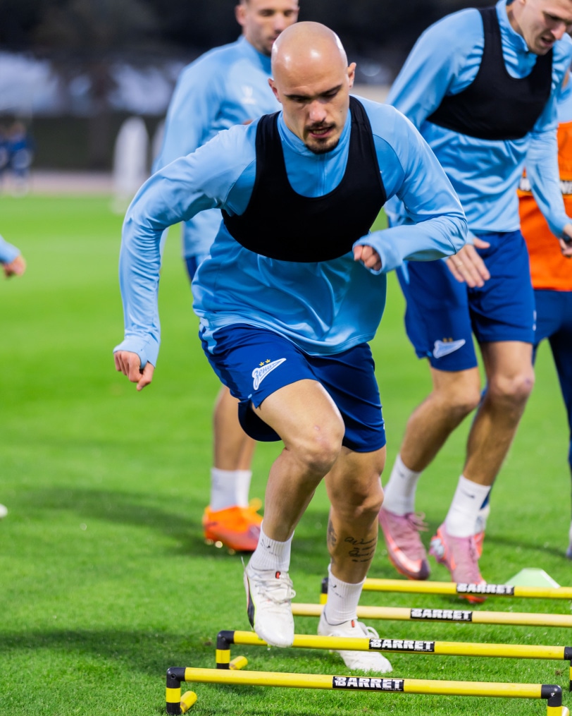 Зимние «Газпром» — тренировочные сборы 2026: тренировка 21 января