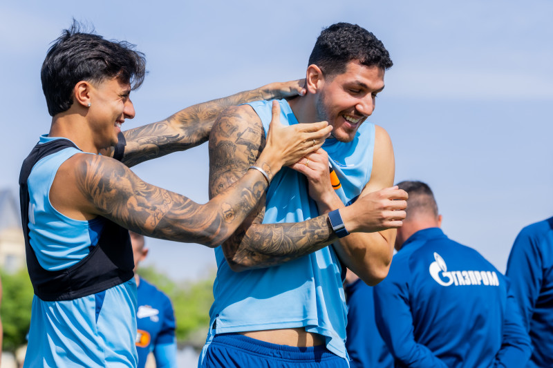 Зимние «Газпром» — тренировочные сборы 2026: тренировка 23 января