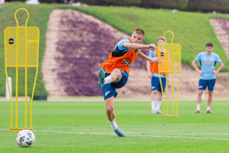 Зимние «Газпром» — тренировочные сборы 2026: тренировка 24 января