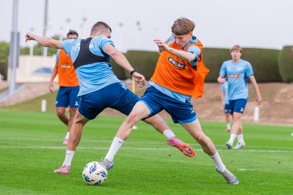 Зимние «Газпром» — тренировочные сборы 2026: тренировка 24 января