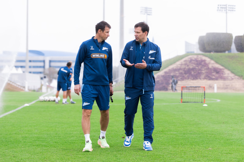 Зимние «Газпром» — тренировочные сборы 2026: тренировка 24 января