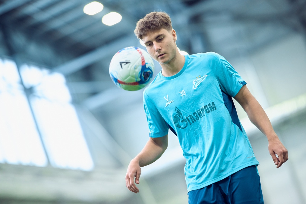 Тренировка «Зенита»-2 перед матчем с ФК «Кубань»