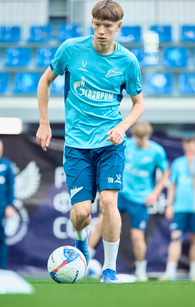 Тренировка «Зенита»-2 перед матчем с ФК «Кубань»