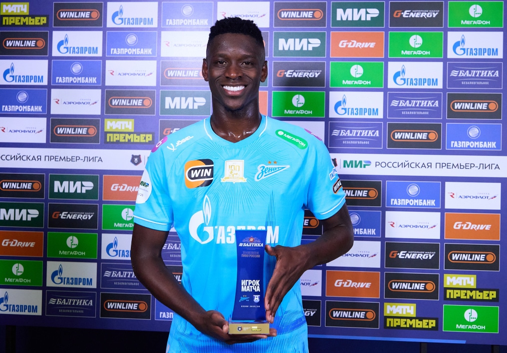 «Лучший игрок матча» РПЛ, 19 тур, «Зенит» — «Балтика»