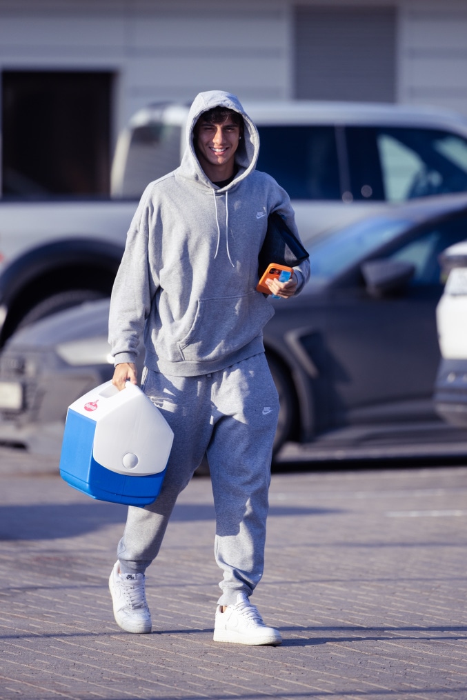 «Зенит. Стиль»: приезд игроков на тренировку перед матчем со «Спартаком»