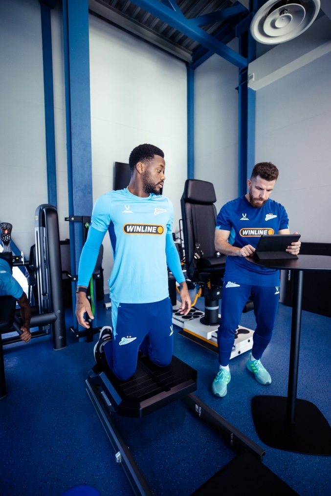 Тренировка основного состава «Зенита» перед матчем со «Спартаком»