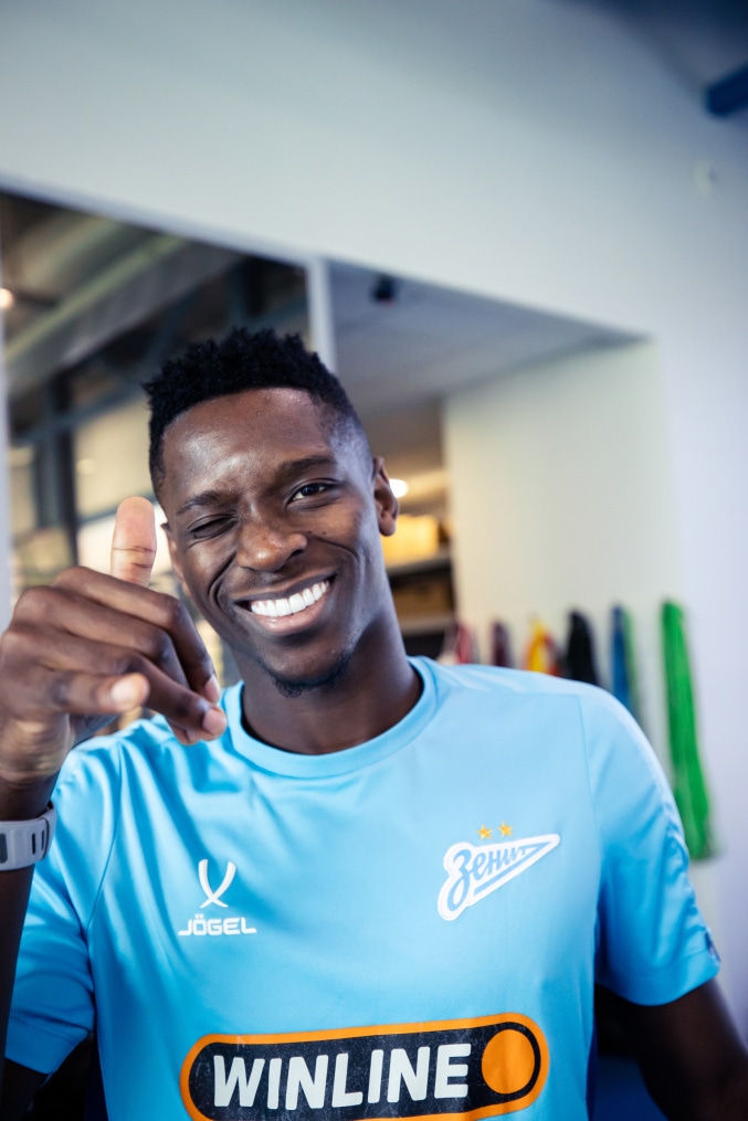 Тренировка основного состава «Зенита» перед матчем со «Спартаком»