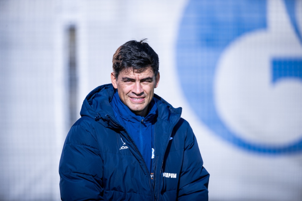 Тренировка основного состава «Зенита» перед матчем со «Спартаком»