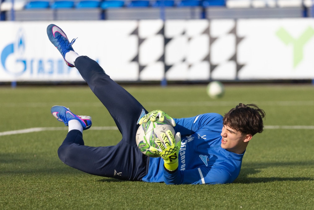 Тренировка «Зенита»-м перед матчем с ФК «Родина»-м