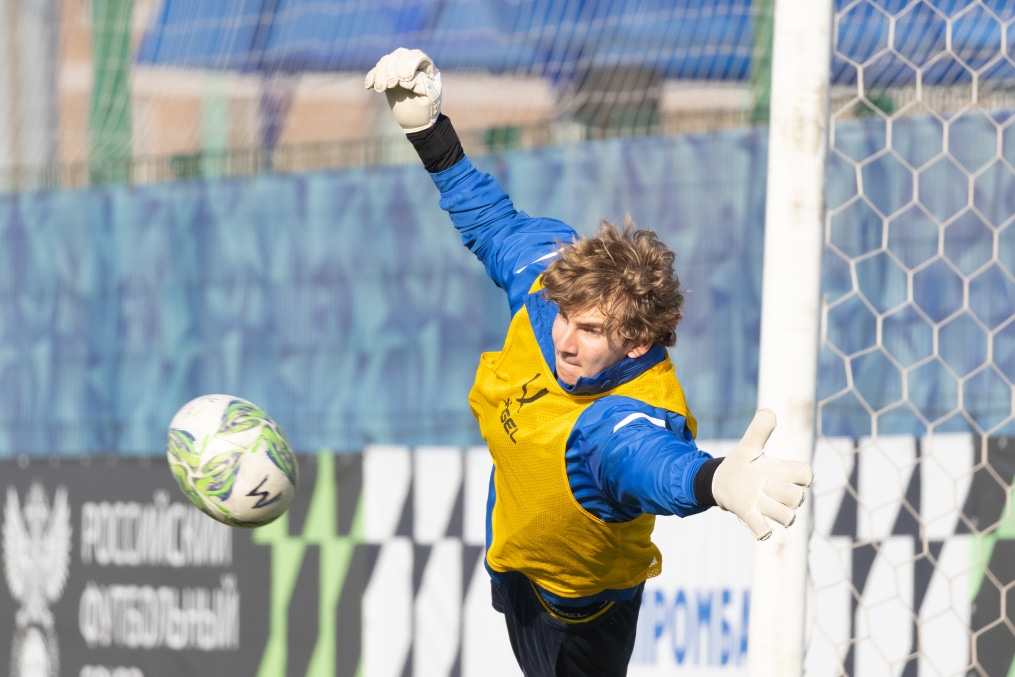 Тренировка «Зенита»-м перед матчем с ФК «Родина»-м