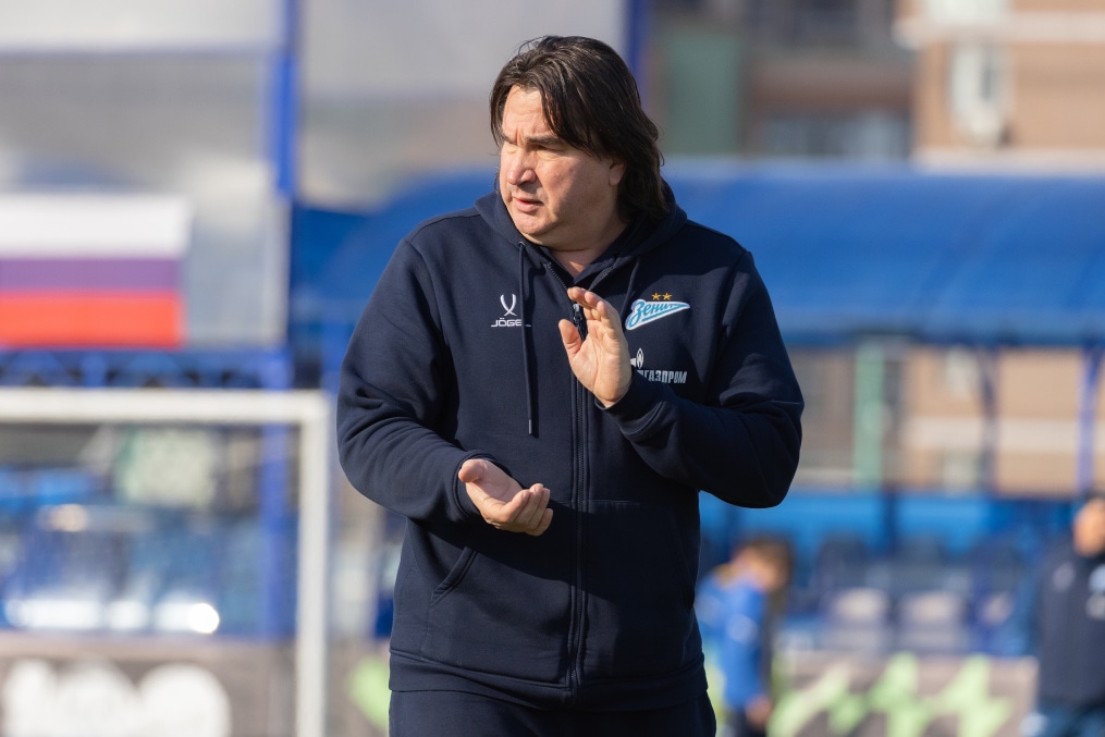 Тренировка «Зенита»-м перед матчем с ФК «Родина»-м