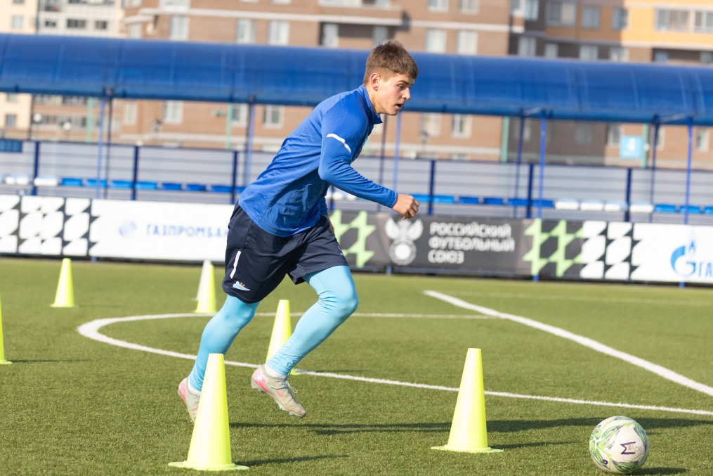 Тренировка «Зенита»-м перед матчем с ФК «Родина»-м