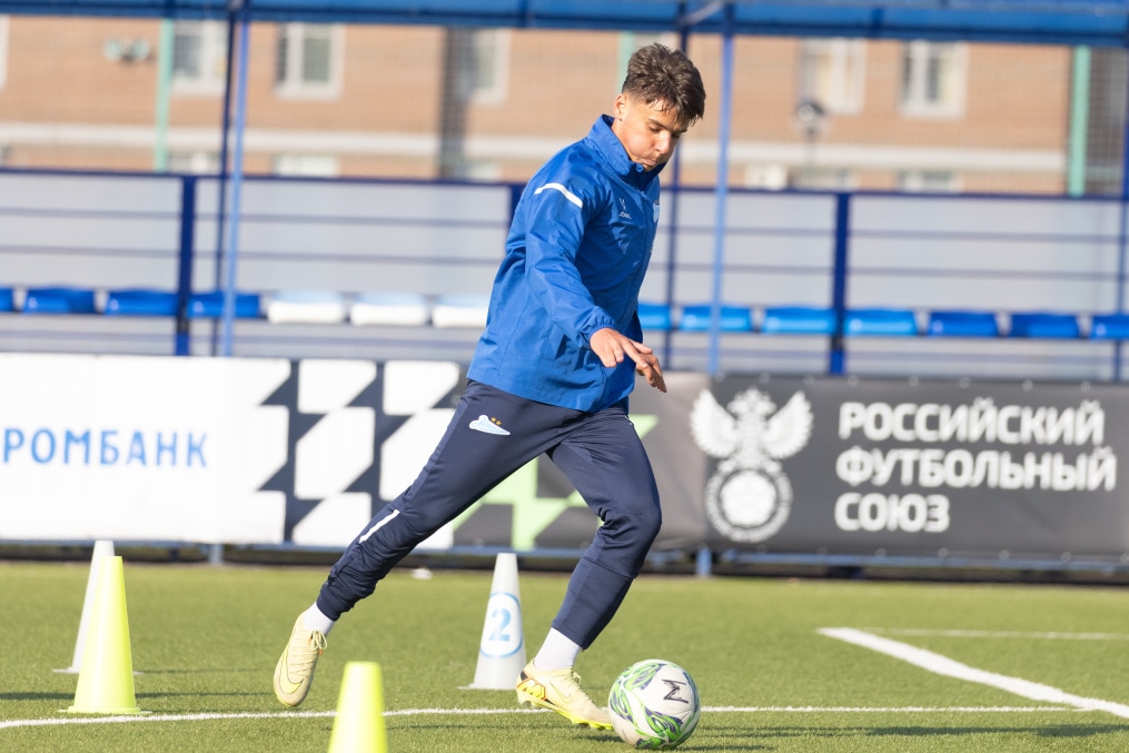 Тренировка «Зенита»-м перед матчем с ФК «Родина»-м