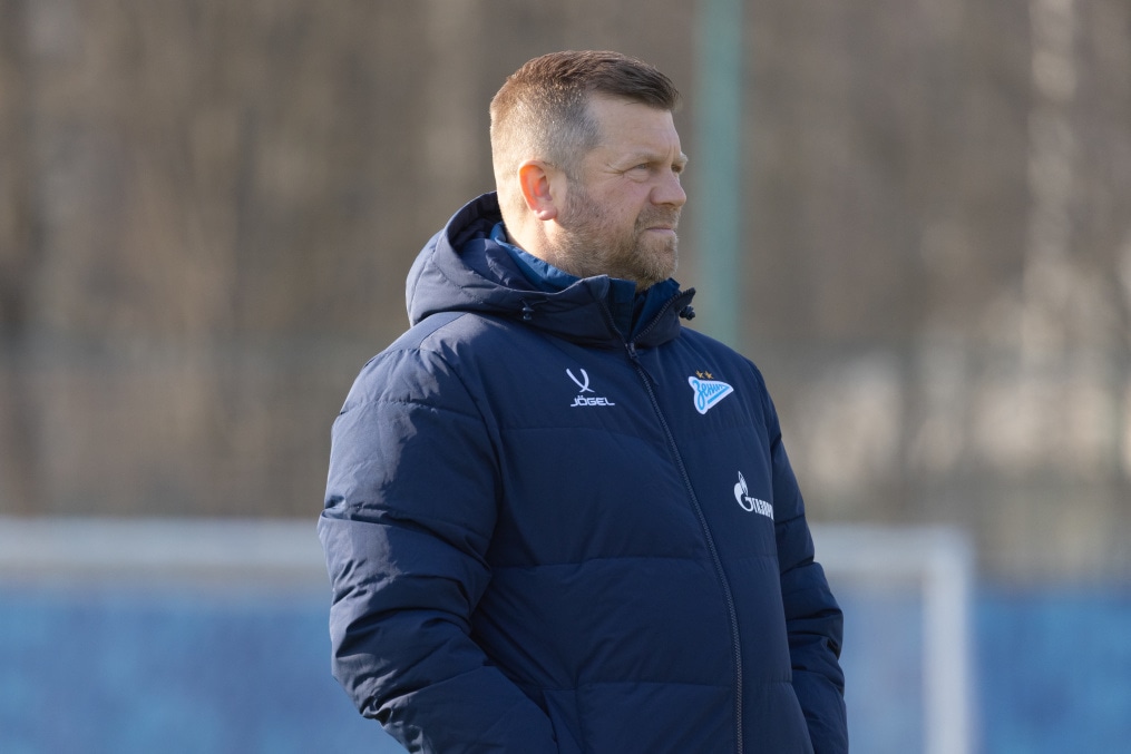 Тренировка «Зенита»-м перед матчем с ФК «Родина»-м