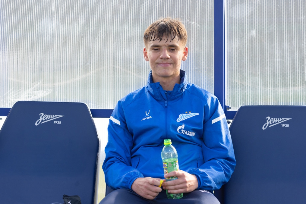 Тренировка «Зенита»-м перед матчем с ФК «Родина»-м