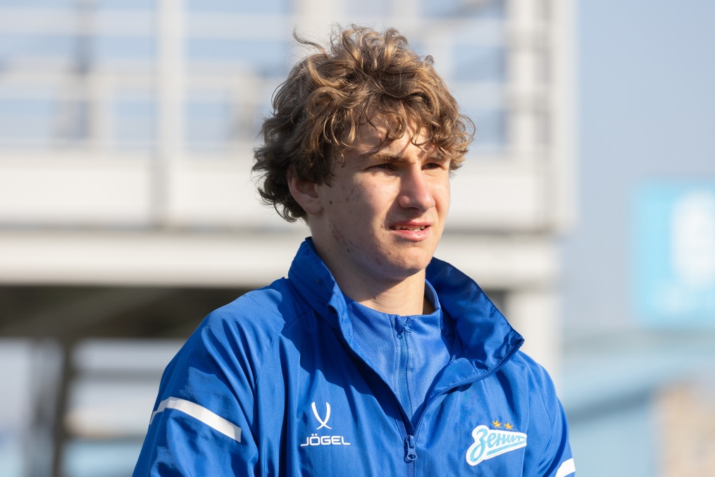 Тренировка «Зенита»-м перед матчем с ФК «Родина»-м