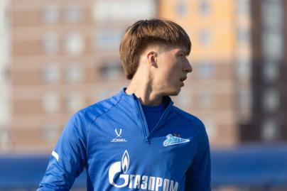 Тренировка «Зенита»-м перед матчем с ФК «Родина»-м