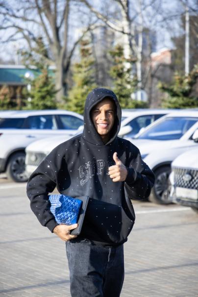 «Зенит. Стиль»: приезд игроков на тренировку перед матчем со «Спартаком»