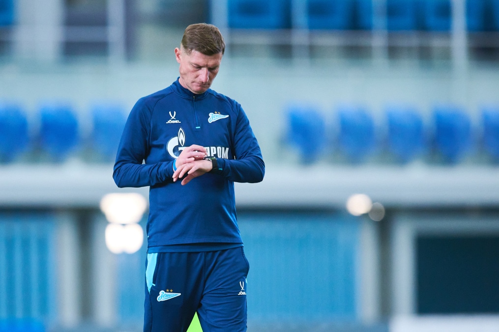 Тренировка «Зенита»-2 перед матчем с «Аланией»