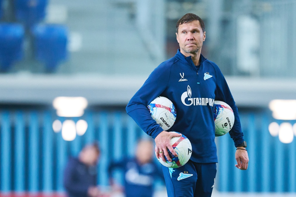 Тренировка «Зенита»-2 перед матчем с «Аланией»