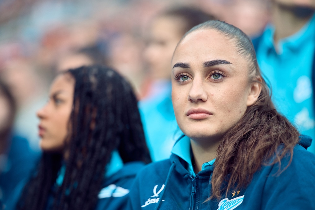 Презентация женской футбольной команды «Зенит» сезона 2026