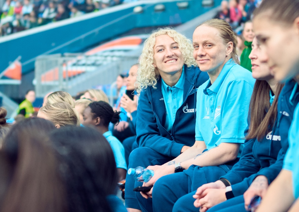 Презентация женской футбольной команды «Зенит» сезона 2026