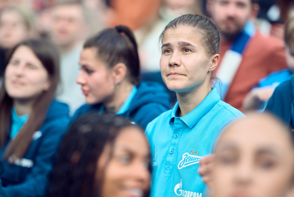 Презентация женской футбольной команды «Зенит» сезона 2026