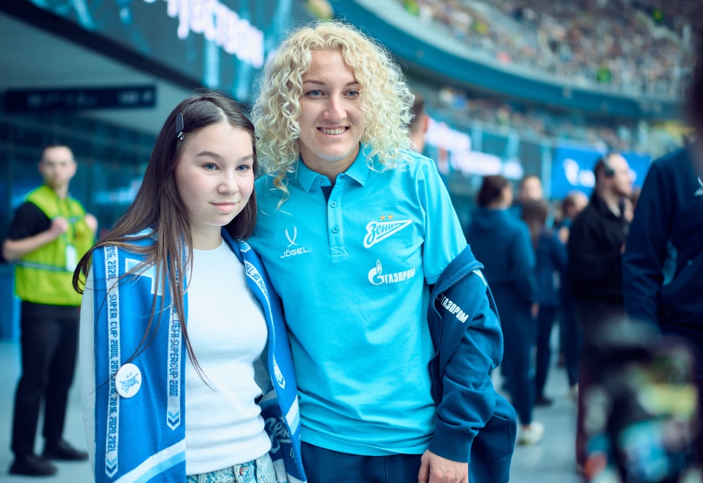 Презентация женской футбольной команды «Зенит» сезона 2026