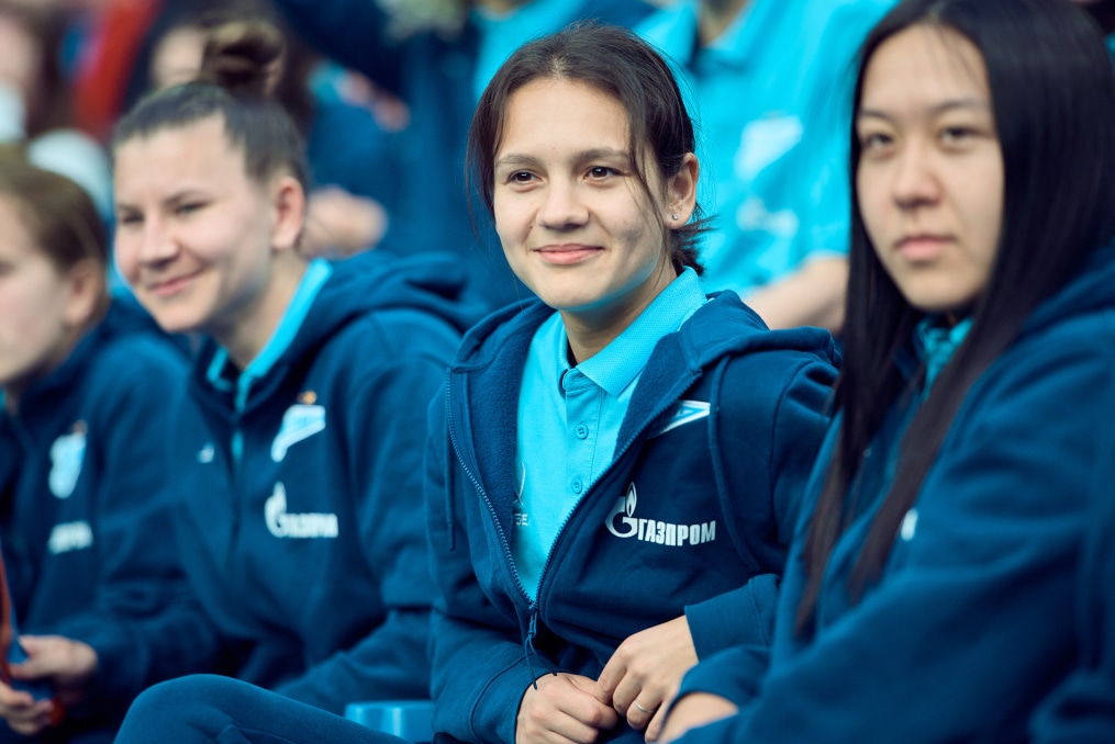 Презентация женской футбольной команды «Зенит» сезона 2026