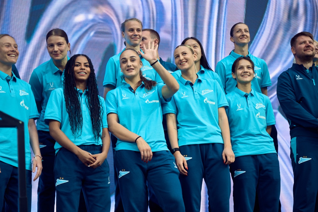 Презентация женской футбольной команды «Зенит» сезона 2026