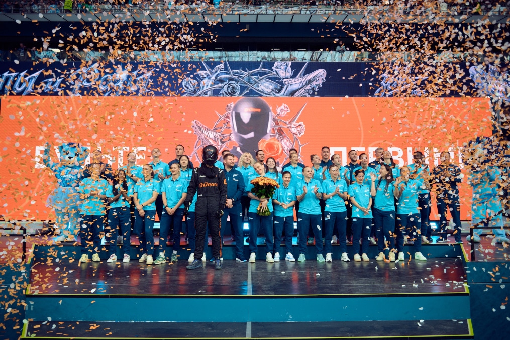 Презентация женской футбольной команды «Зенит» сезона 2026