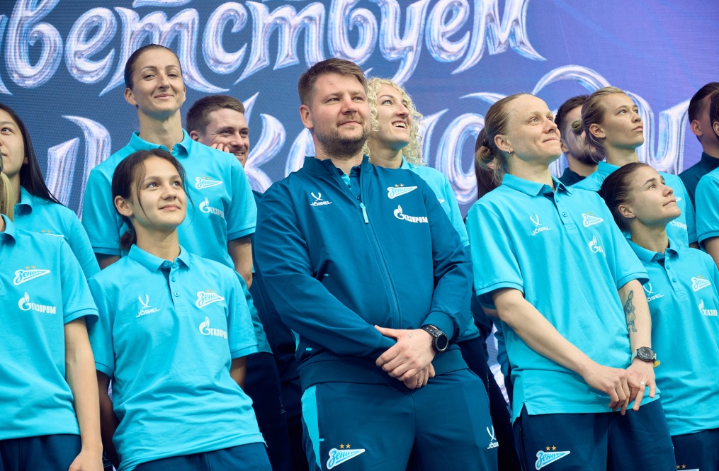Презентация женской футбольной команды «Зенит» сезона 2026