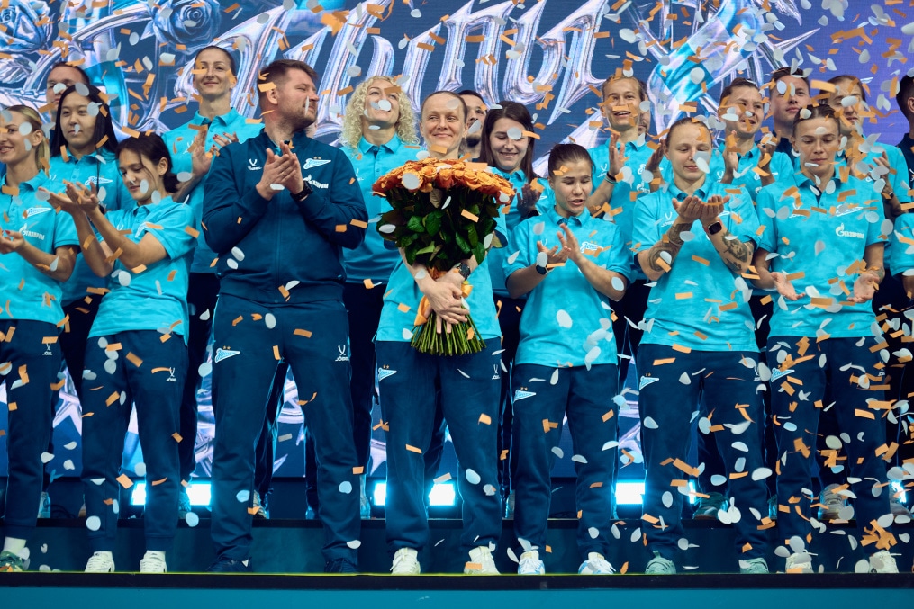 Презентация женской футбольной команды «Зенит» сезона 2026