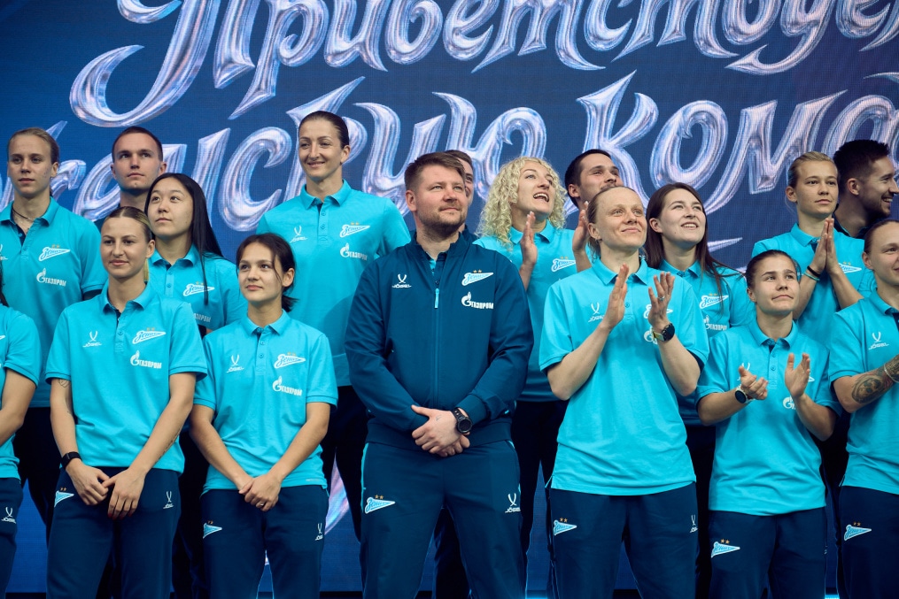 Презентация женской футбольной команды «Зенит» сезона 2026