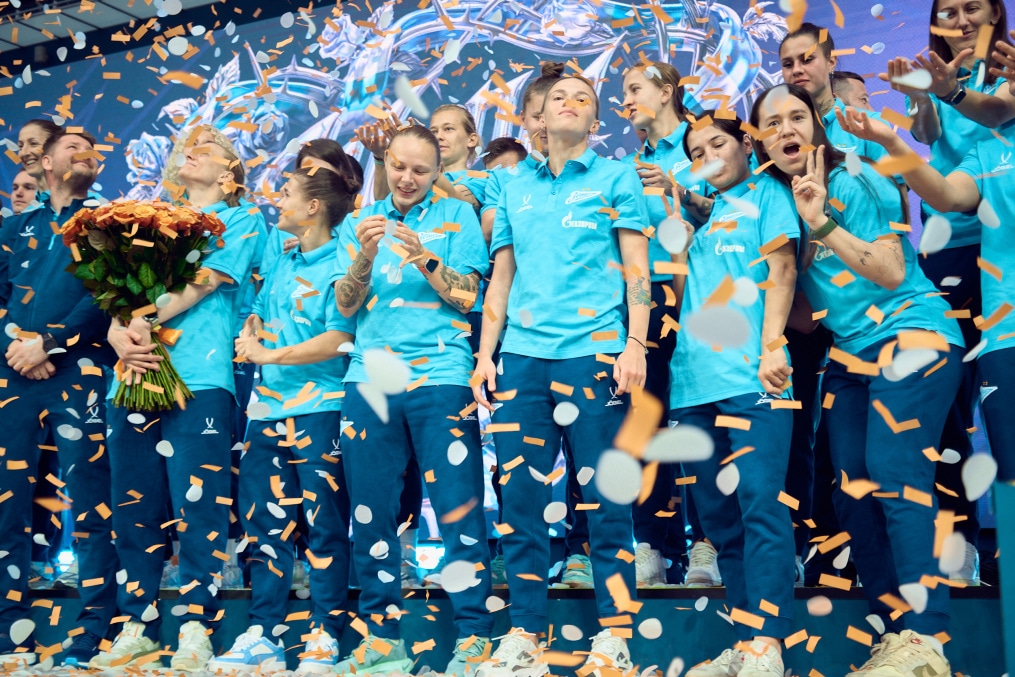 Презентация женской футбольной команды «Зенит» сезона 2026