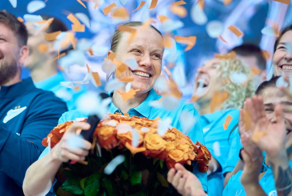 Презентация женской футбольной команды «Зенит» сезона 2026