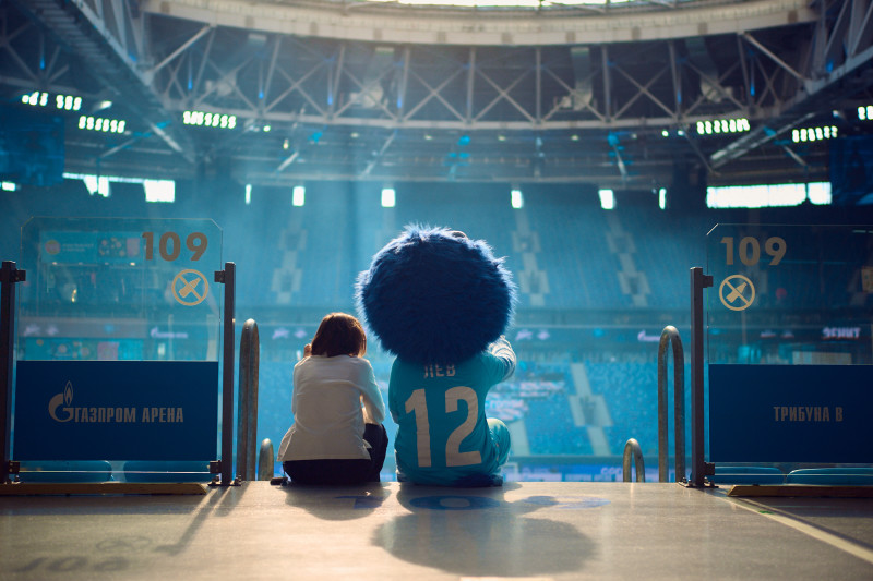 Фан-Променад перед матчем «Зенит» — «Спартак»