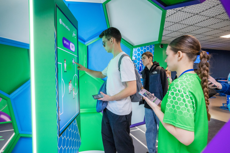 Промозона «МегаФона» перед матчем «Зенит» — «Спартак»